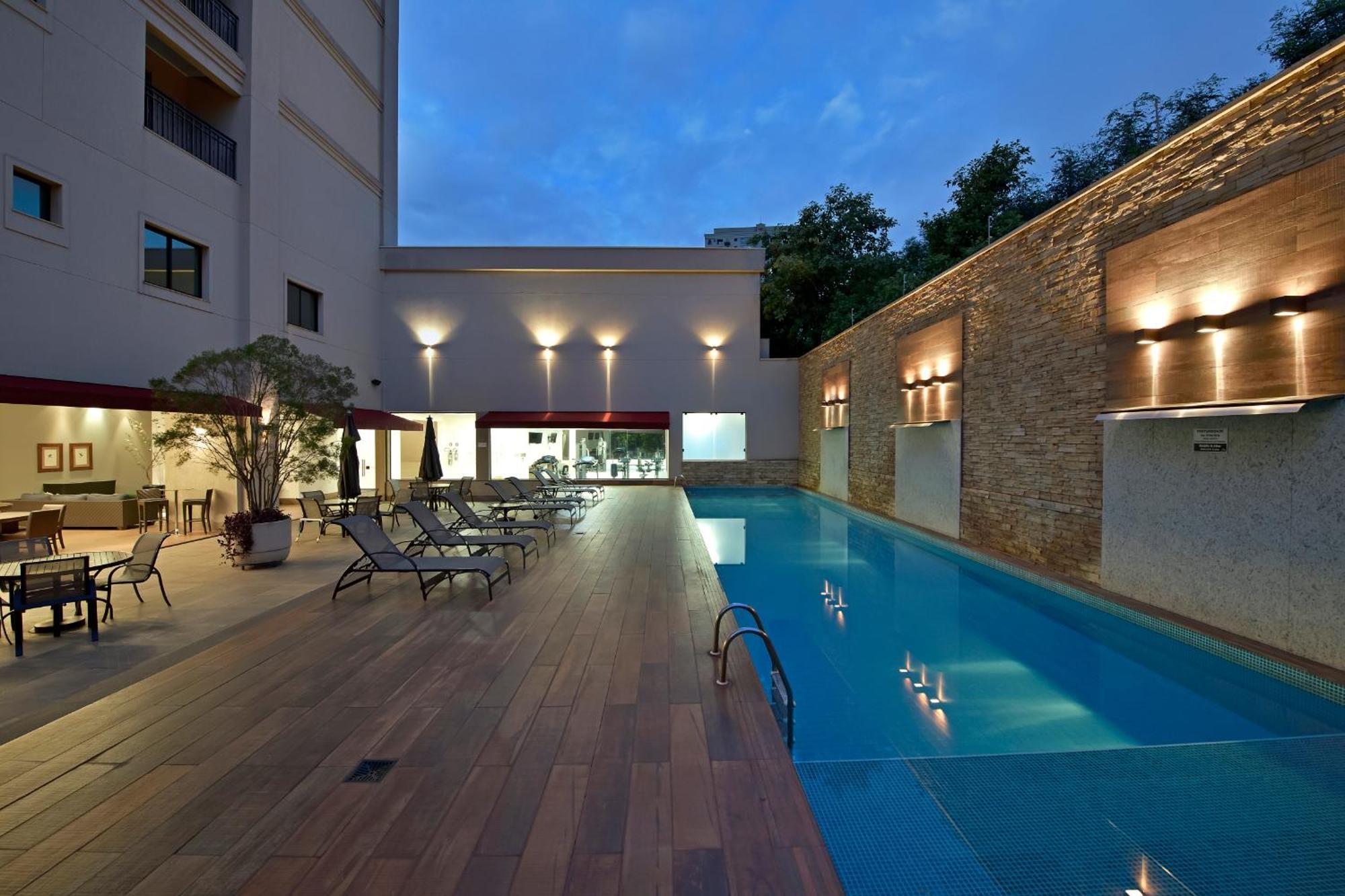 Hotel Mont Blanc Premium Ribeirao Preto Exterior photo The swimming pool at the hotel