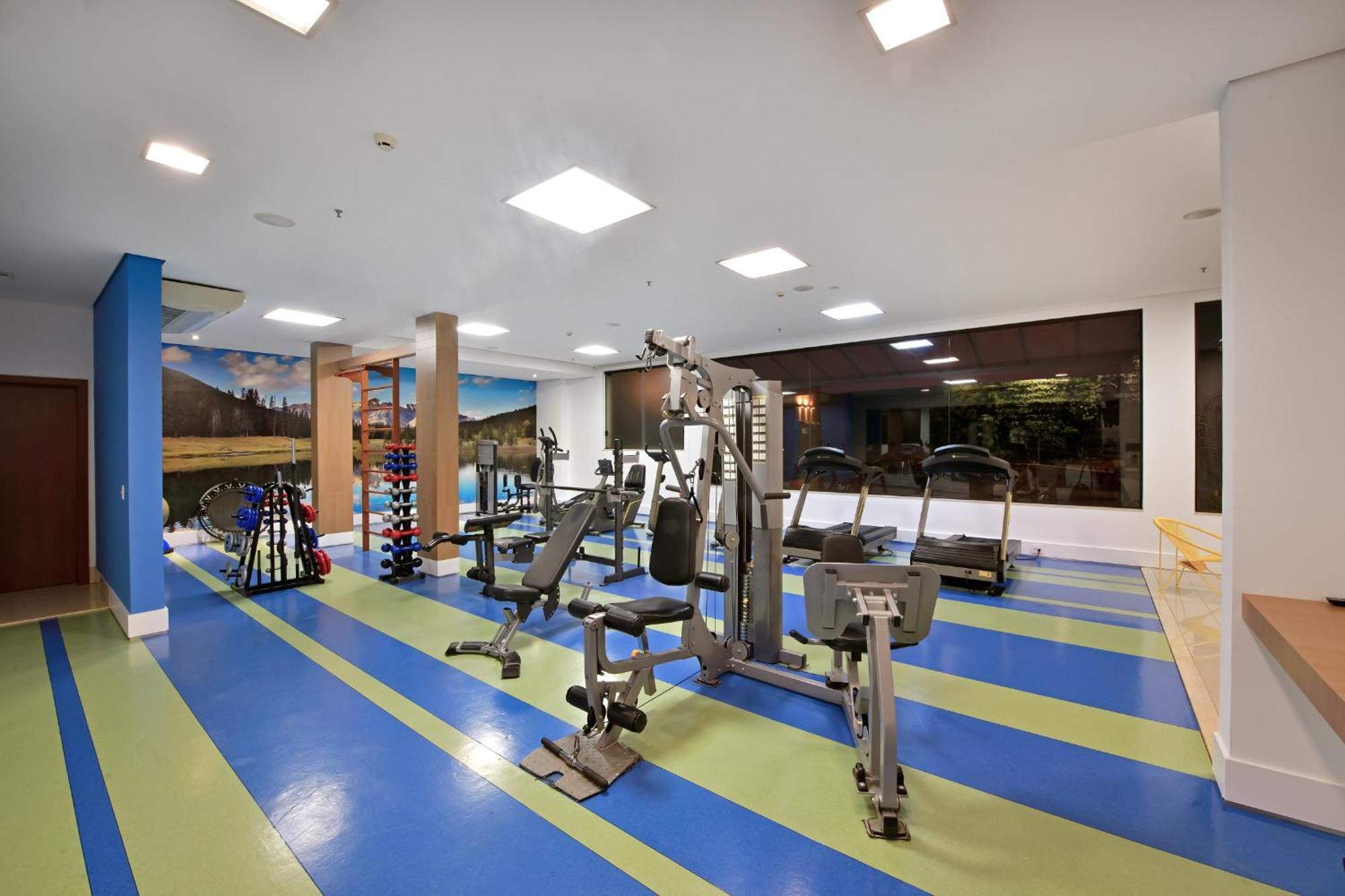 Hotel Mont Blanc Premium Ribeirao Preto Exterior photo The gym at the hotel